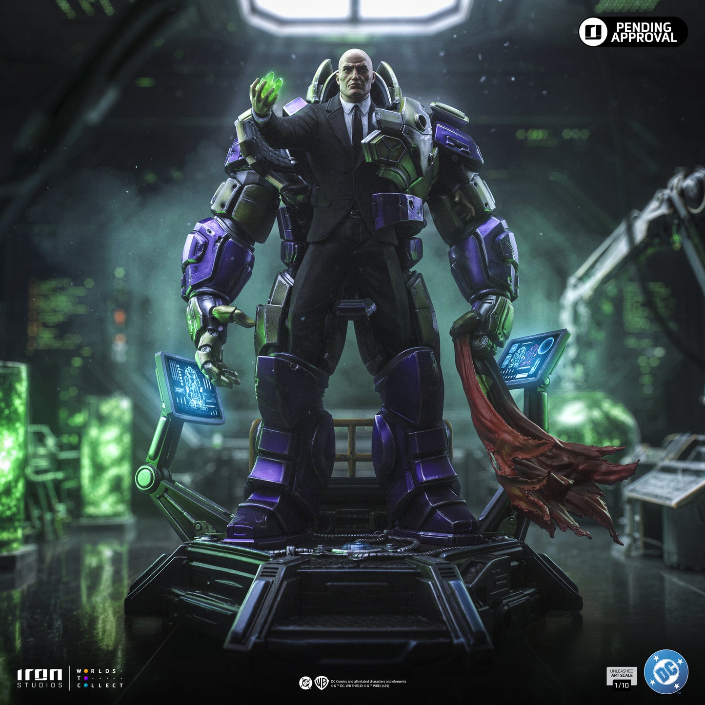 Iron Studio 1/10 Scale Deluxe Lex Luthor Unleashed