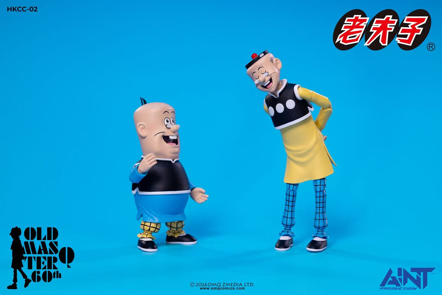 PRE ORDER - AINT Production 1/12 Scale Old Master Q series HKCC-02 Big Potato 老夫子60週年 HKCC-02 1/12 大蕃薯