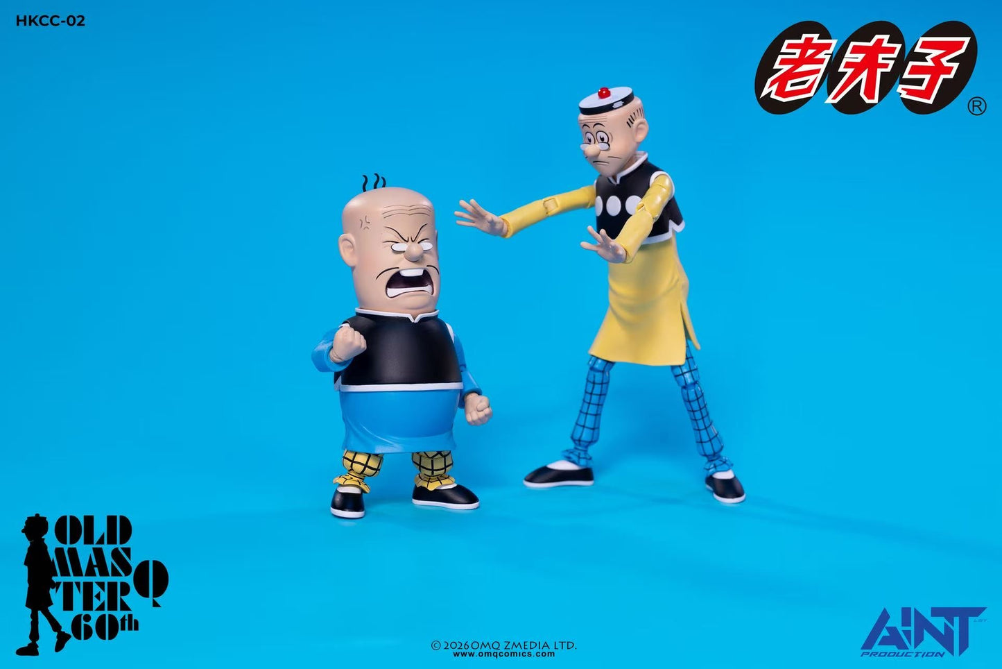 PRE ORDER - AINT Production 1/12 Scale Old Master Q series HKCC-02 Big Potato 老夫子60週年 HKCC-02 1/12 大蕃薯