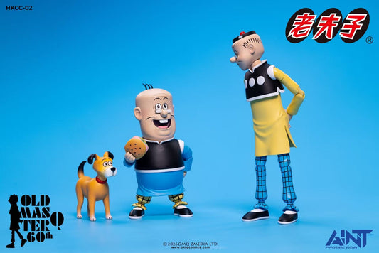 PRE ORDER - AINT Production 1/12 Scale Old Master Q series HKCC-02 Big Potato 老夫子60週年 HKCC-02 1/12 大蕃薯