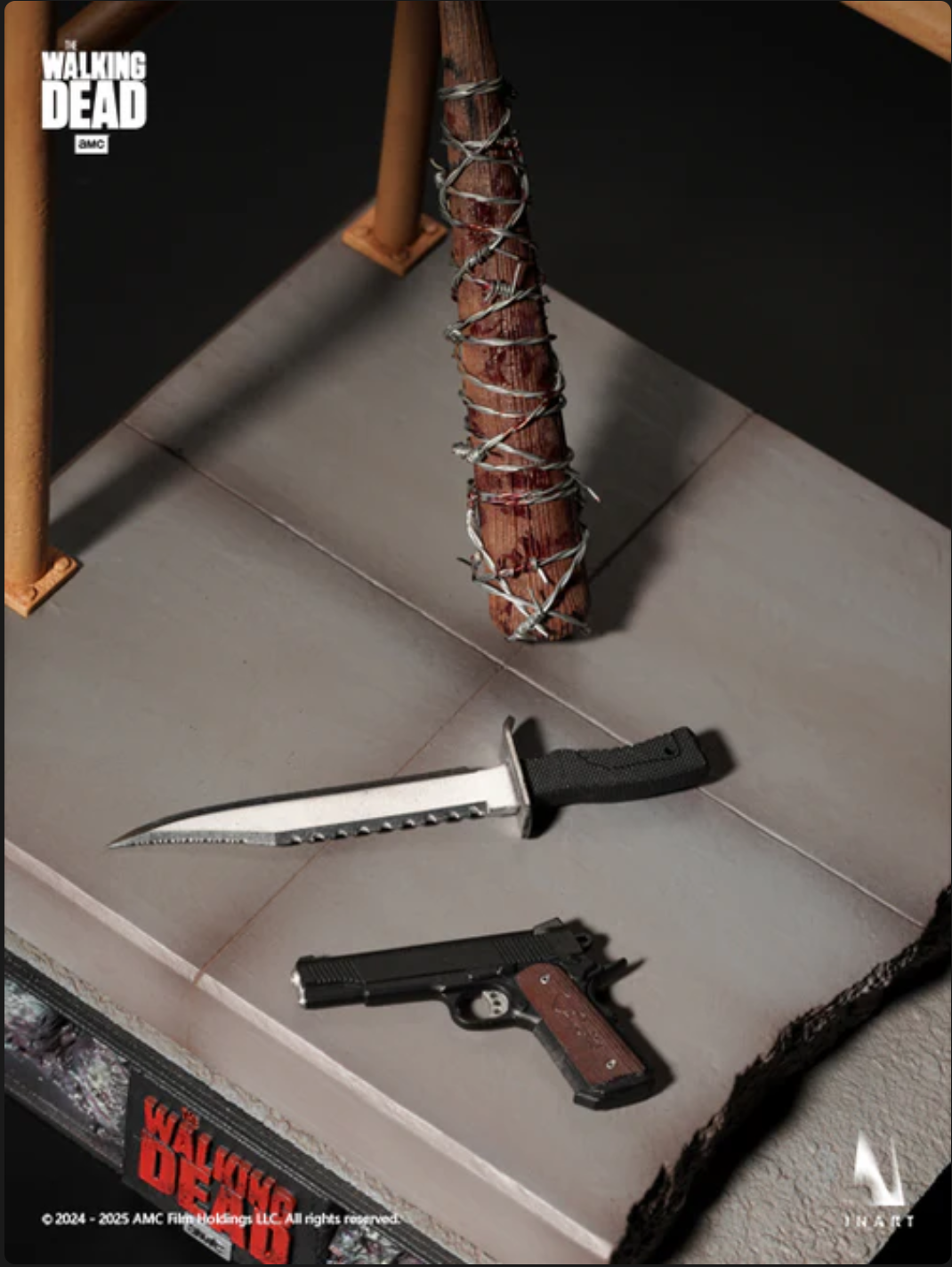 AG-A025 Queen Studio Inart 1/6 Scale Negan Smith - The Walking Dead