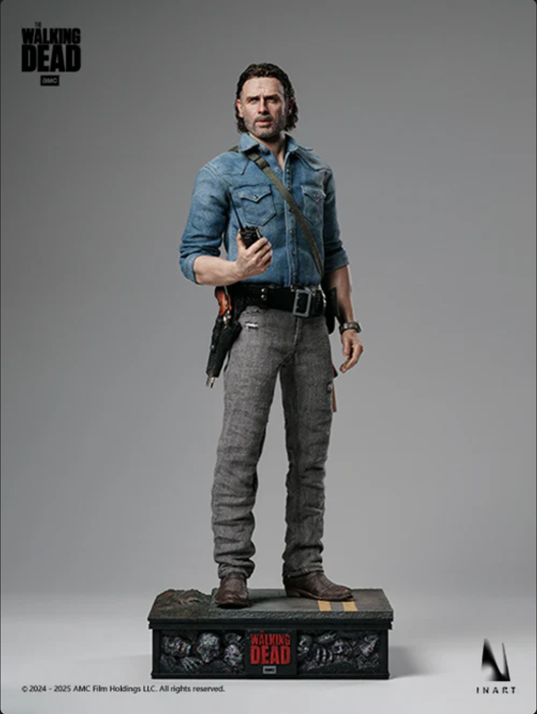 AG-A024 Queen Studio Inart 1/6 Scale Rick Grimes - The Walking Dead