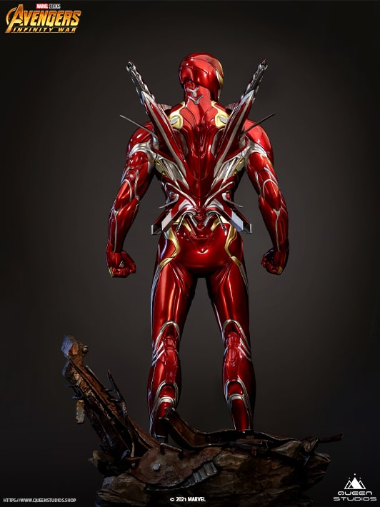 Queen Studios 1/2 Scale Iron Man Mark 50