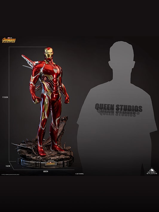 Queen Studios 1/2 Scale Iron Man Mark 50