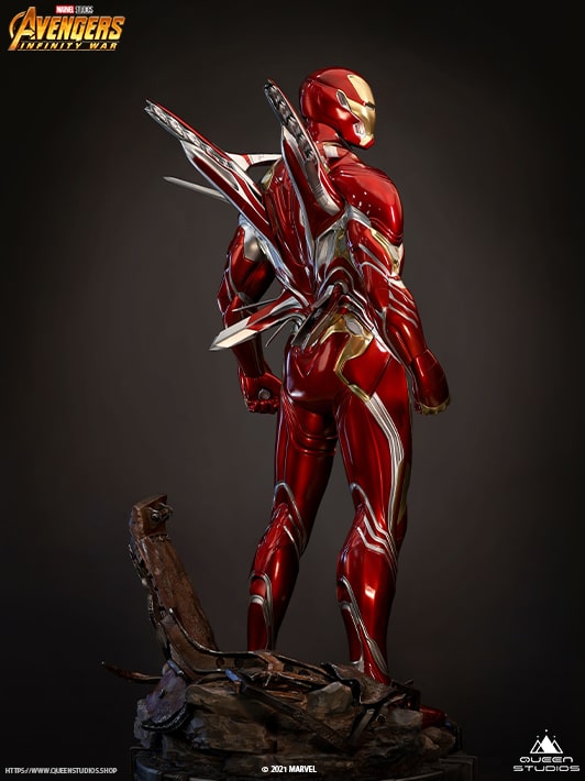 Queen Studios 1/2 Scale Iron Man Mark 50
