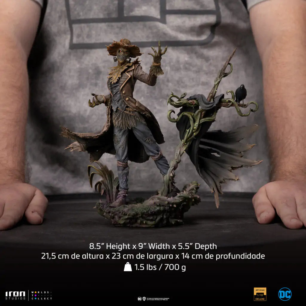 Iron Studios 2022 Event Exclusive Scarecrow Deluxe Art Scale 1/10 Statue