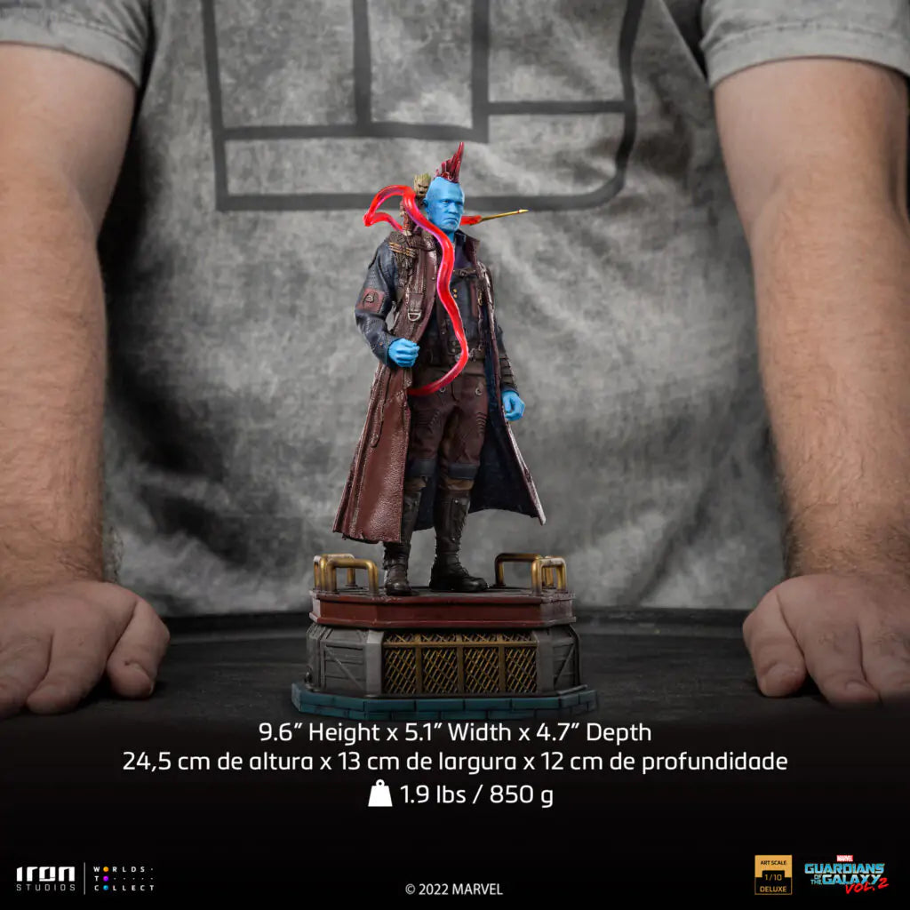 Iron Studios 2022 Event Exclusive Yondu with Baby Groot Art Scale 1/10 Statue