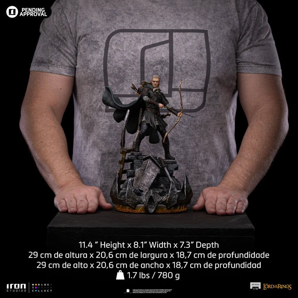 STOCK - Iron Studio Legolas Unleashed - The Lord of the Rings - Art Scale 1/10