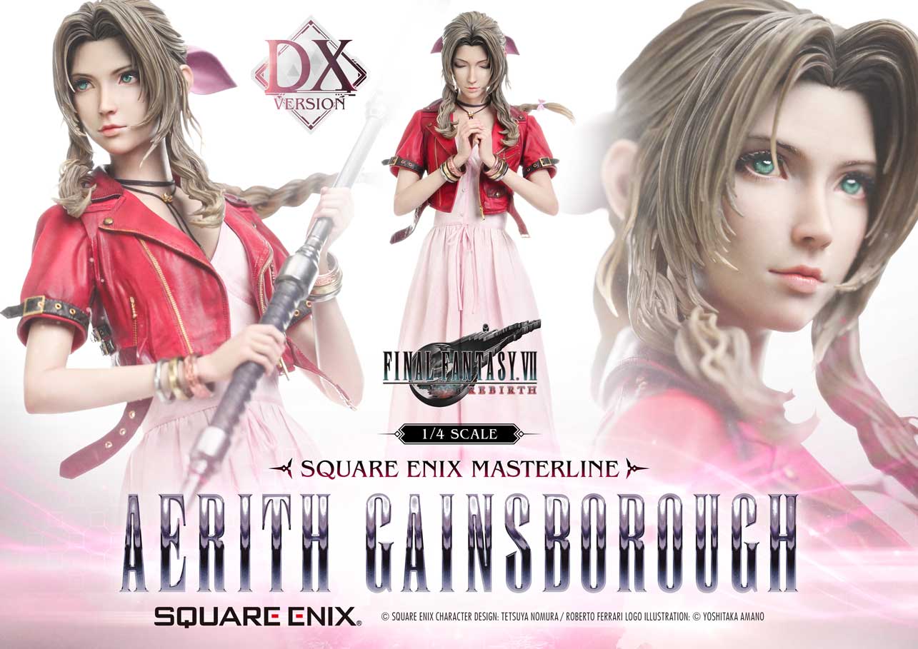 PRE ORDER - Prime 1 Studio Square Enix Masterline Final Fantasy VII Rebirth 1/4 Scale AERITH GAINSBOROUGH SEM-10 SEM-10DX