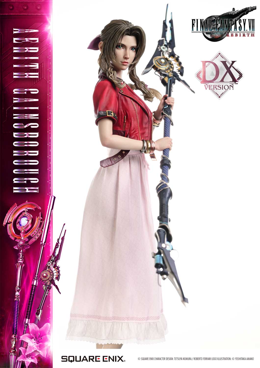PRE ORDER - Prime 1 Studio Square Enix Masterline Final Fantasy VII Rebirth 1/4 Scale AERITH GAINSBOROUGH SEM-10 SEM-10DX