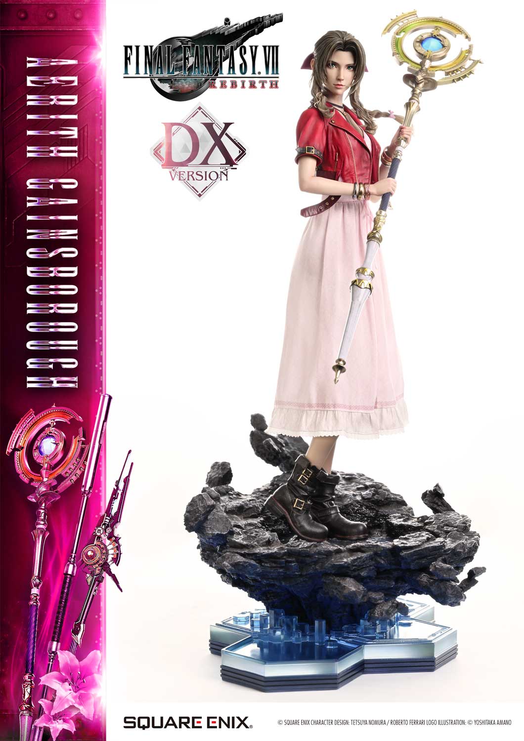 PRE ORDER - Prime 1 Studio Square Enix Masterline Final Fantasy VII Rebirth 1/4 Scale AERITH GAINSBOROUGH SEM-10 SEM-10DX