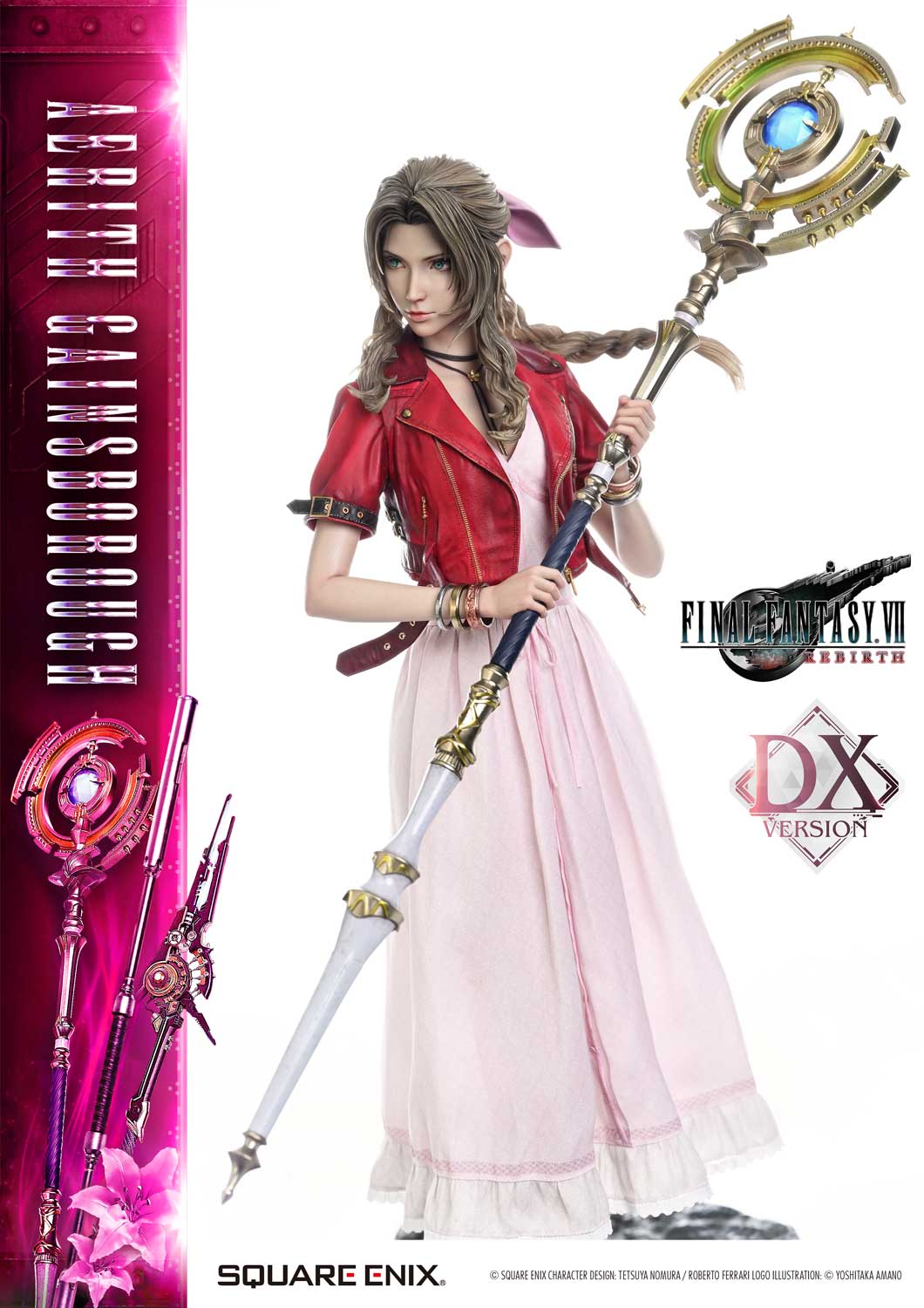 PRE ORDER - Prime 1 Studio Square Enix Masterline Final Fantasy VII Rebirth 1/4 Scale AERITH GAINSBOROUGH SEM-10 SEM-10DX