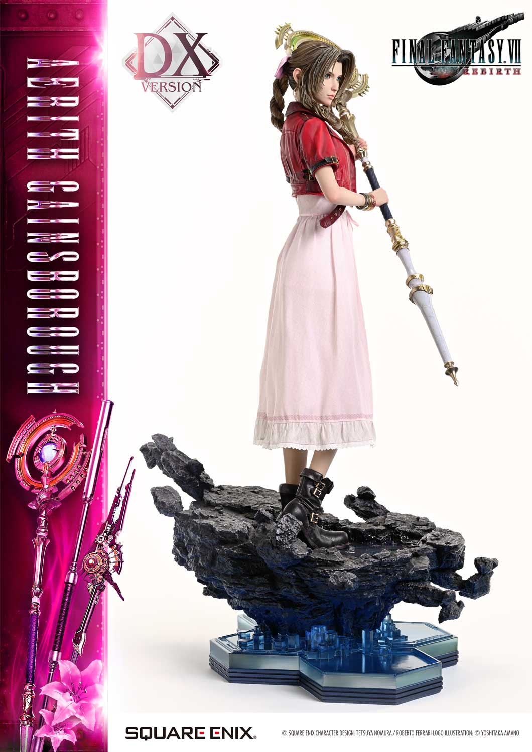 PRE ORDER - Prime 1 Studio Square Enix Masterline Final Fantasy VII Rebirth 1/4 Scale AERITH GAINSBOROUGH SEM-10 SEM-10DX