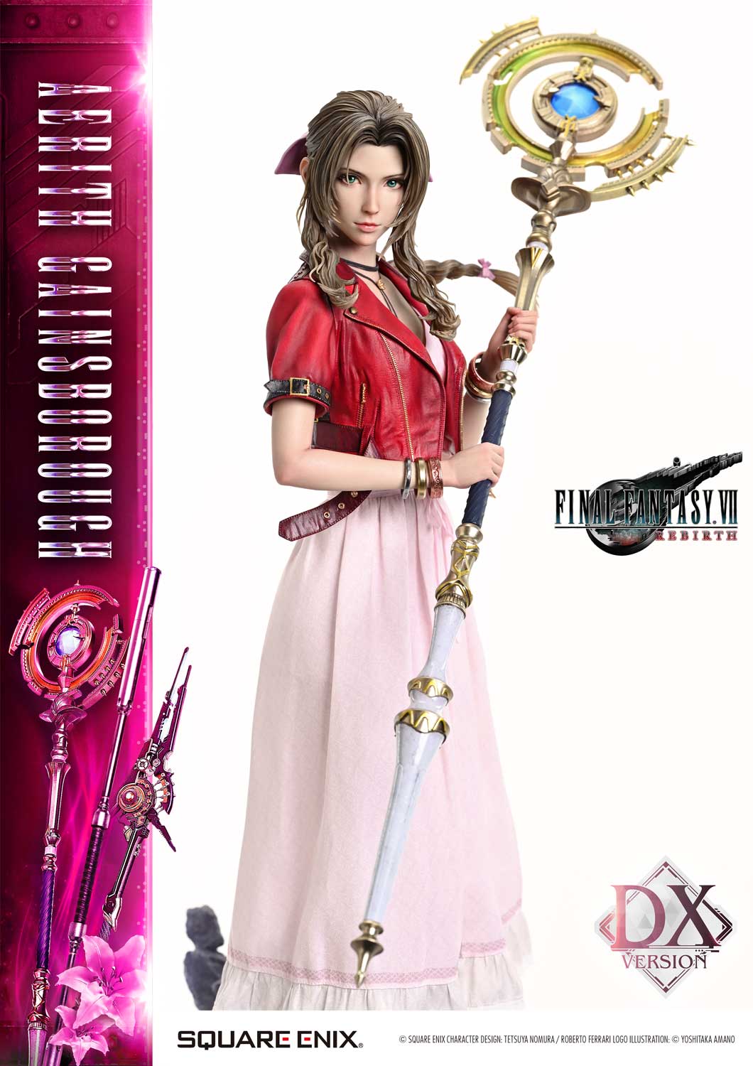 PRE ORDER - Prime 1 Studio Square Enix Masterline Final Fantasy VII Rebirth 1/4 Scale AERITH GAINSBOROUGH SEM-10 SEM-10DX