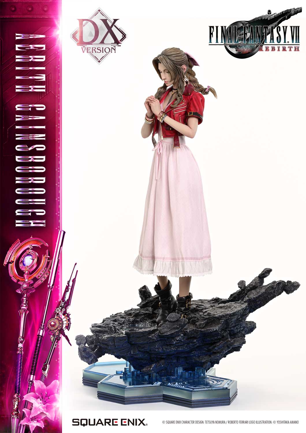PRE ORDER - Prime 1 Studio Square Enix Masterline Final Fantasy VII Rebirth 1/4 Scale AERITH GAINSBOROUGH SEM-10 SEM-10DX