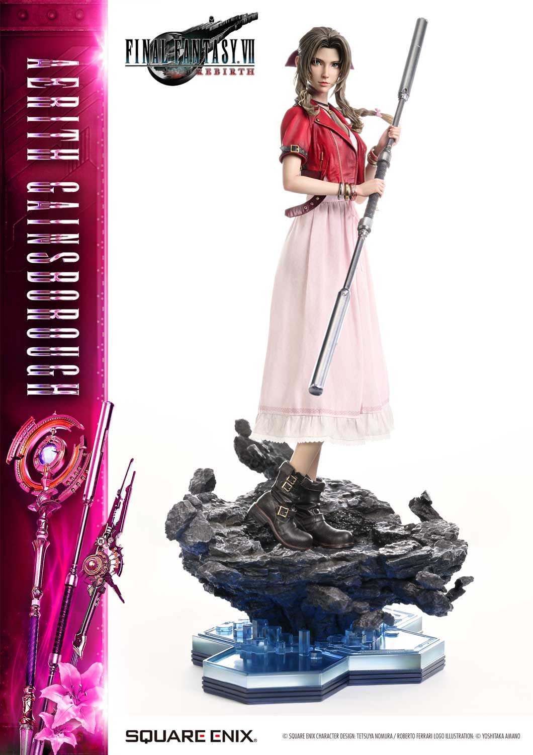 PRE ORDER - Prime 1 Studio Square Enix Masterline Final Fantasy VII Rebirth 1/4 Scale AERITH GAINSBOROUGH SEM-10 SEM-10DX