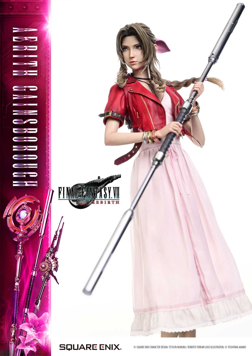 PRE ORDER - Prime 1 Studio Square Enix Masterline Final Fantasy VII Rebirth 1/4 Scale AERITH GAINSBOROUGH SEM-10 SEM-10DX