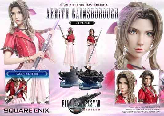PRE ORDER - Prime 1 Studio Square Enix Masterline Final Fantasy VII Rebirth 1/4 Scale AERITH GAINSBOROUGH SEM-10 SEM-10DX