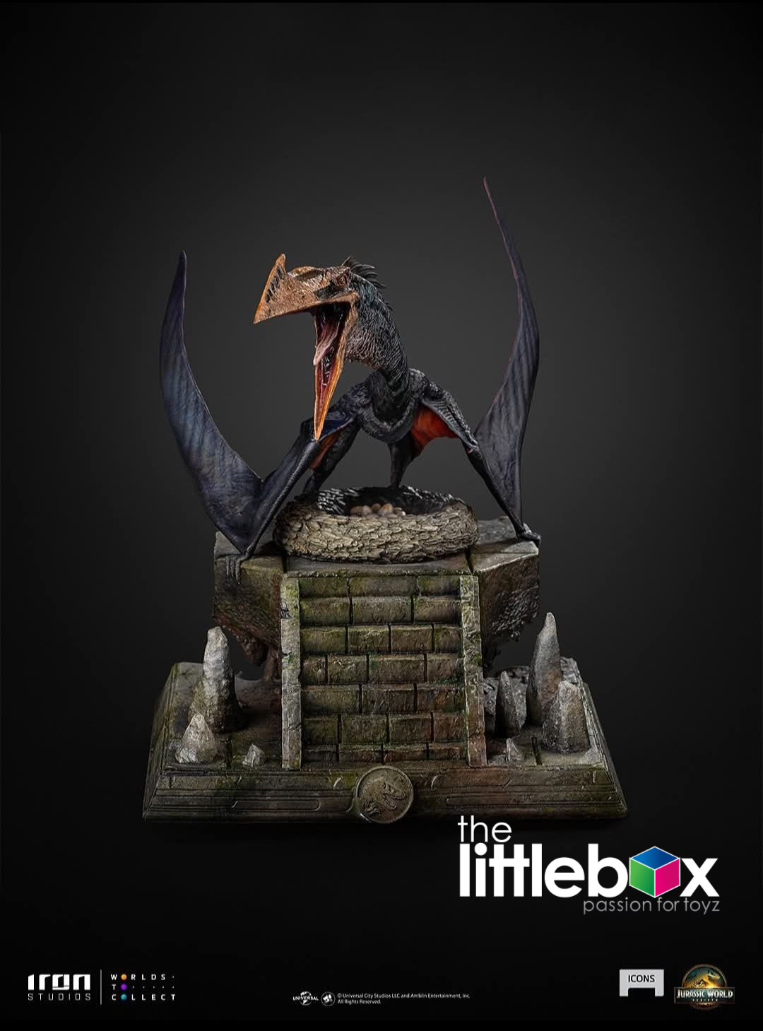 Iron Studios Quetzalcoatlus - Jurassic World: Rebirth - Icons