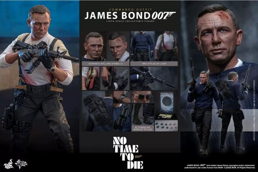 Hot Toys MMS804 James Bond No Time to Die Commando Outfit