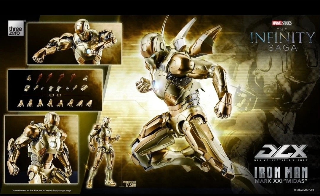 Threezero DLX Iron Man Midas Mark XXI