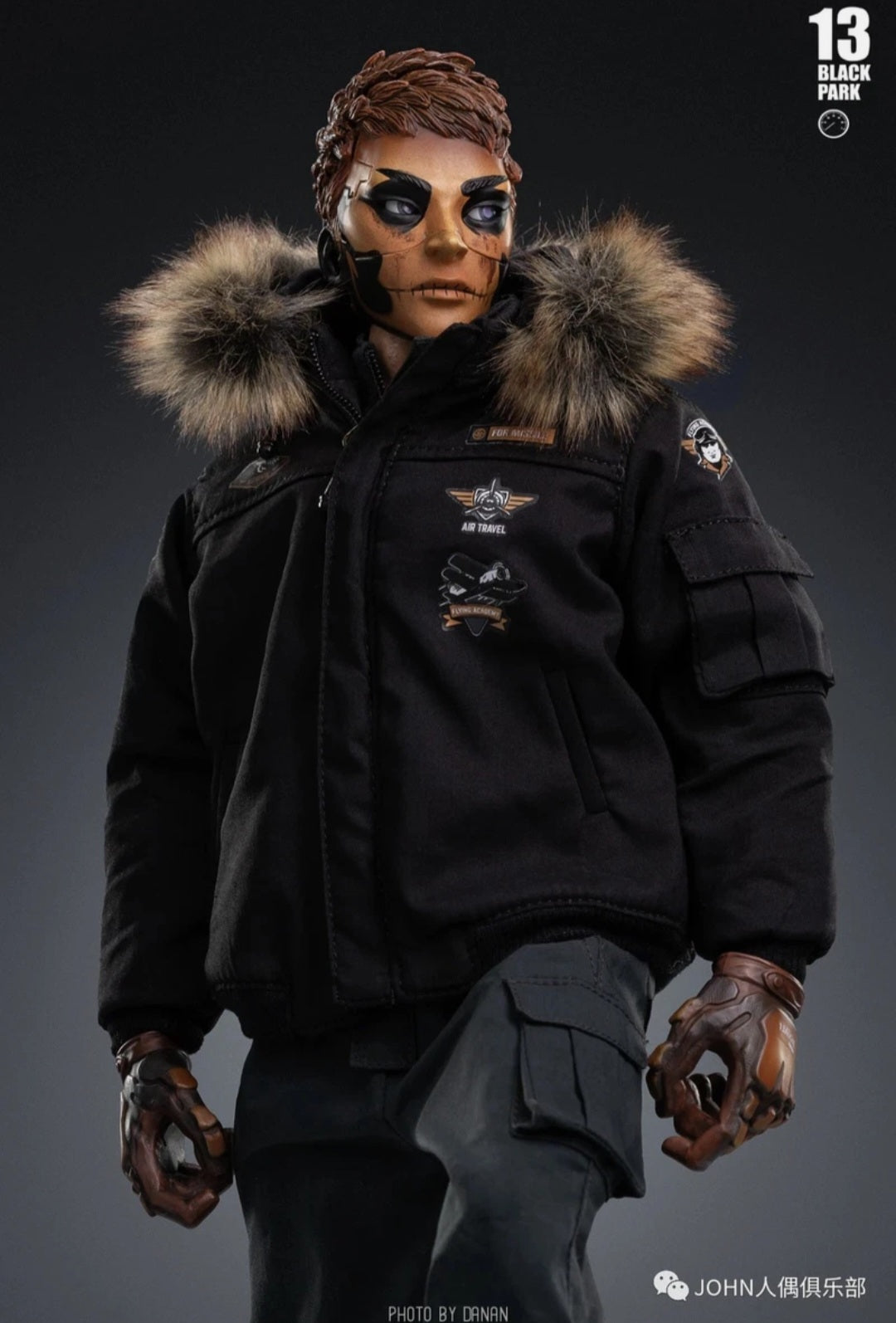 Black 13 Park White Eagle Black Laboratory 1/6 Action Figure