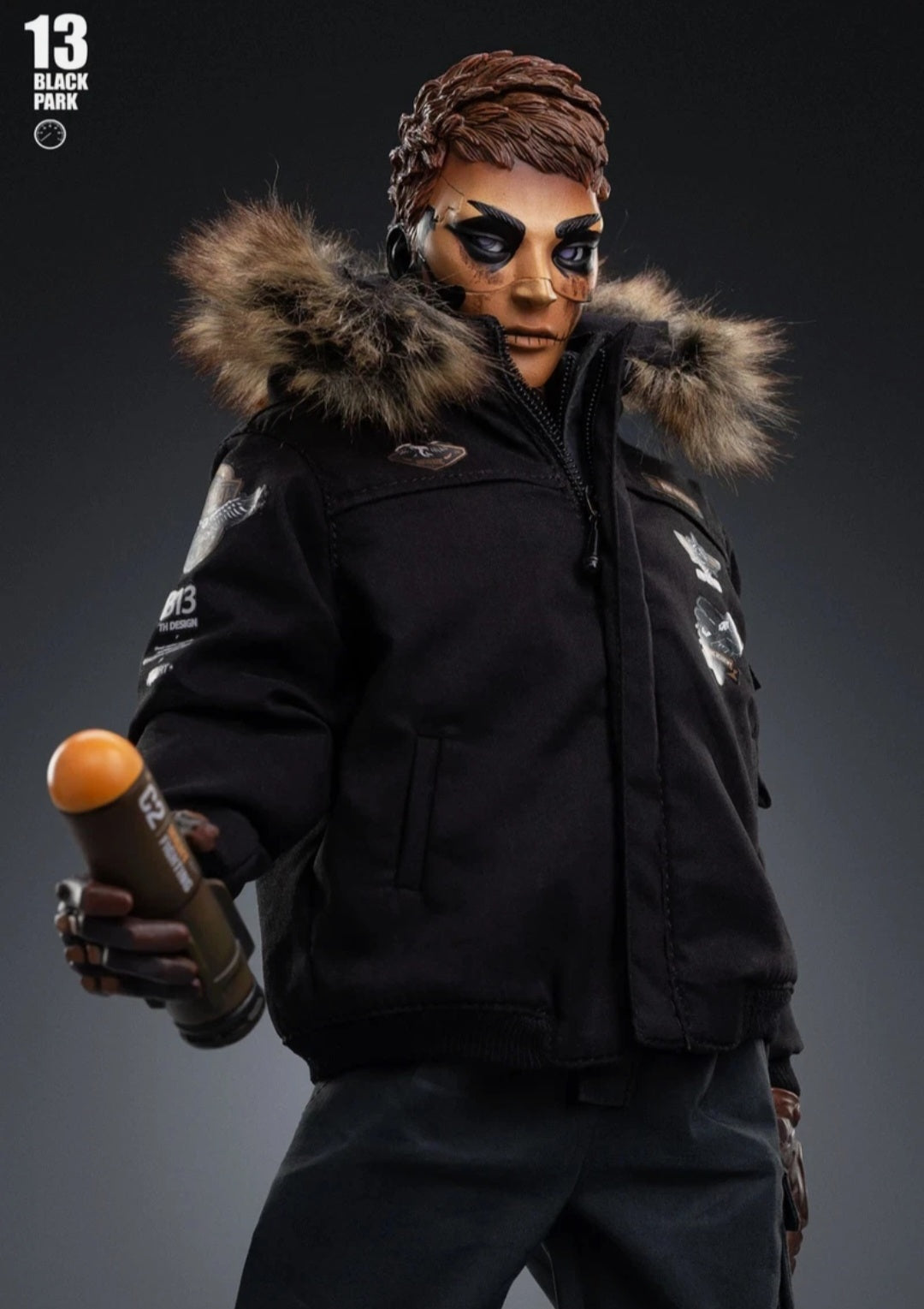 Black 13 Park White Eagle Black Laboratory 1/6 Action Figure