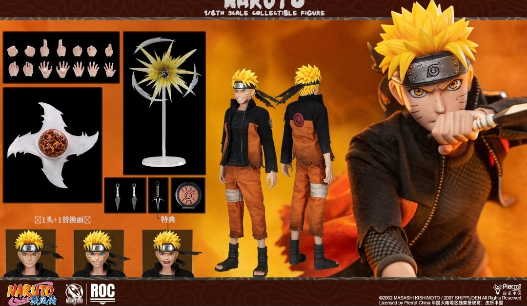 Rocket Toys ROC012 Uzumaki Naruto Battle Damaged Mode