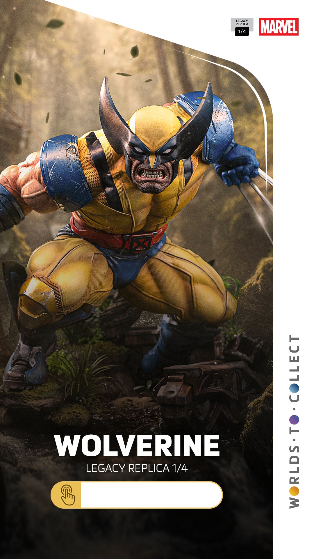 Iron Studio Wolverine - Marvel Comics - Legacy Series 1/4 Scale