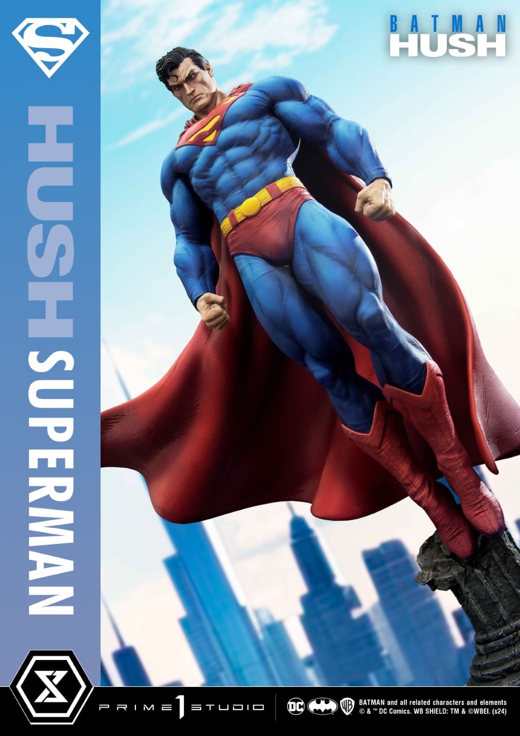 BACK ORDER - Prime 1 Studio UPMDC-10 Batman: Hush (Comics) Superman 1/4 Scale Statue