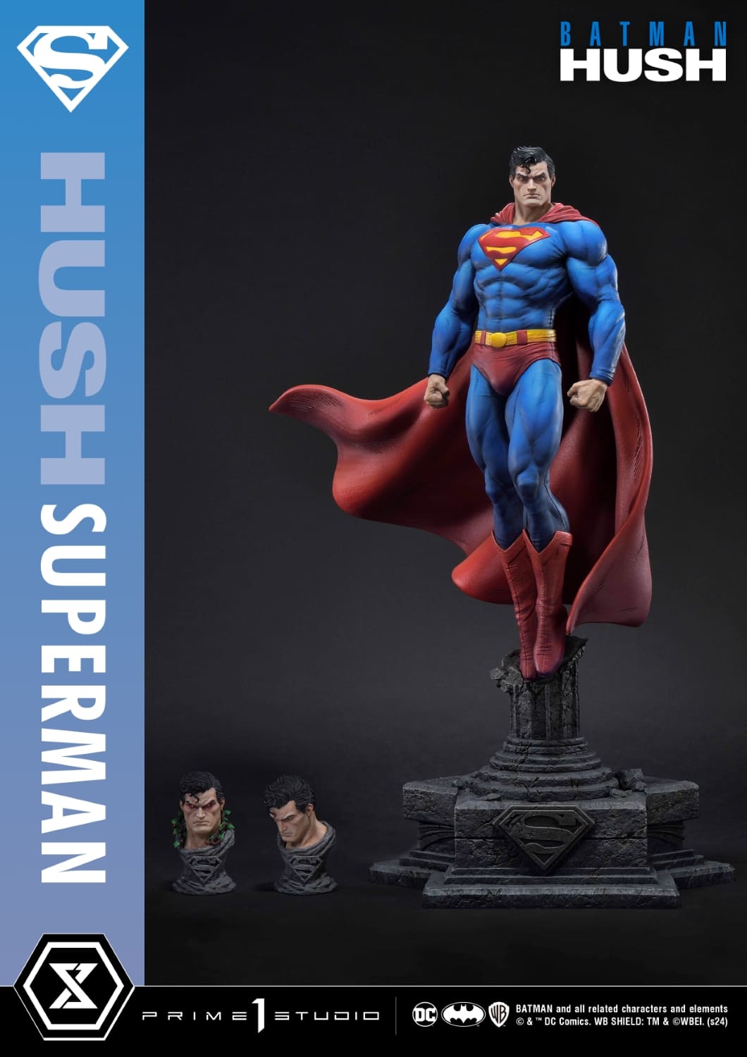 BACK ORDER - Prime 1 Studio UPMDC-10 Batman: Hush (Comics) Superman 1/4 Scale Statue