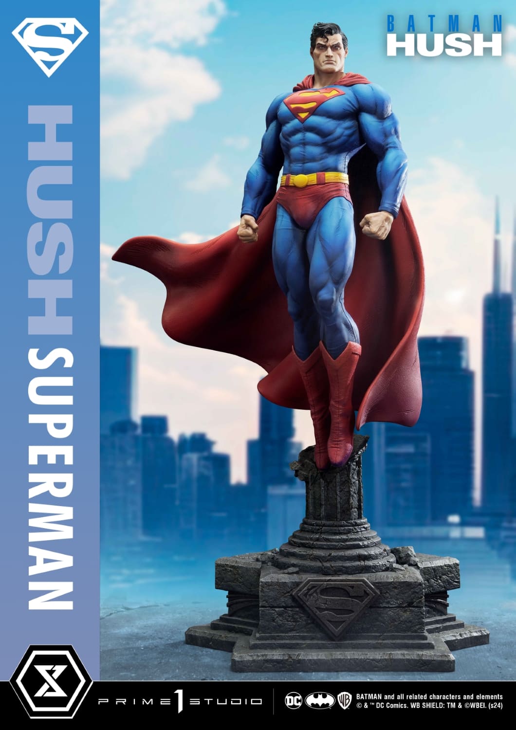BACK ORDER - Prime 1 Studio UPMDC-10 Batman: Hush (Comics) Superman 1/4 Scale Statue