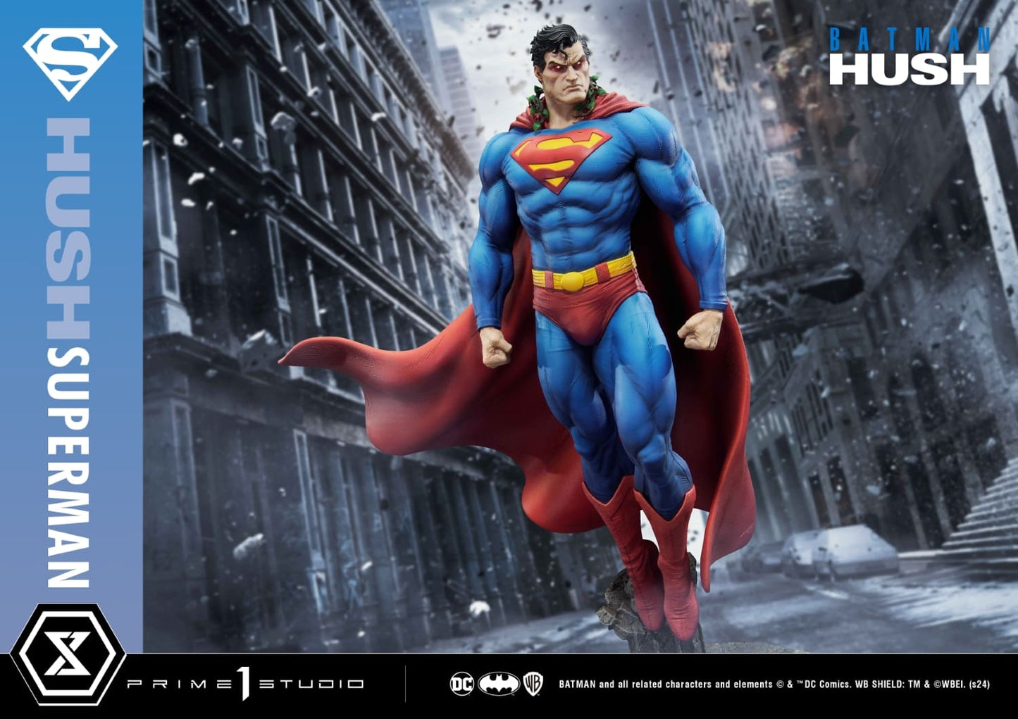 BACK ORDER - Prime 1 Studio UPMDC-10 Batman: Hush (Comics) Superman 1/4 Scale Statue