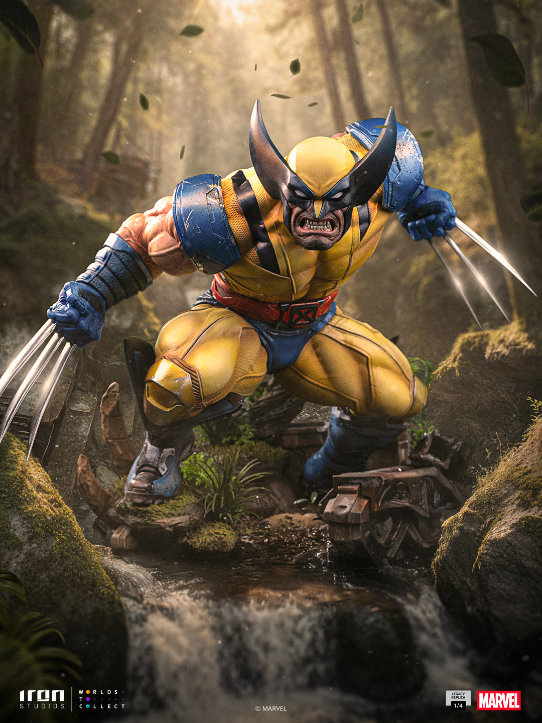 Iron Studio Wolverine - Marvel Comics - Legacy Series 1/4 Scale