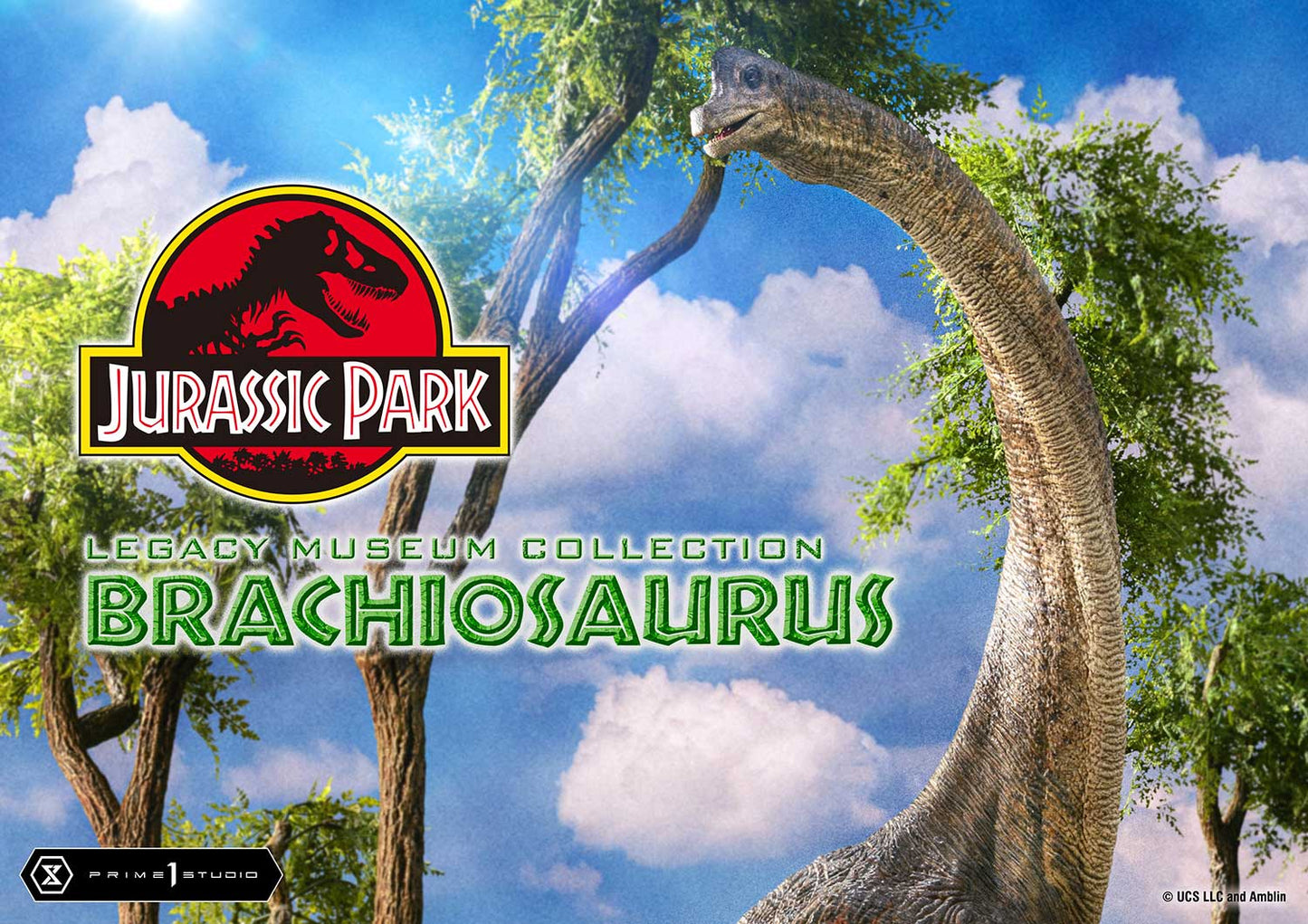 PRE ORDER - Prime 1 Studio LMCJWF-05: Legacy Museum Collection Jurassic Park (Film) Brachiosaurus 1/15 scale