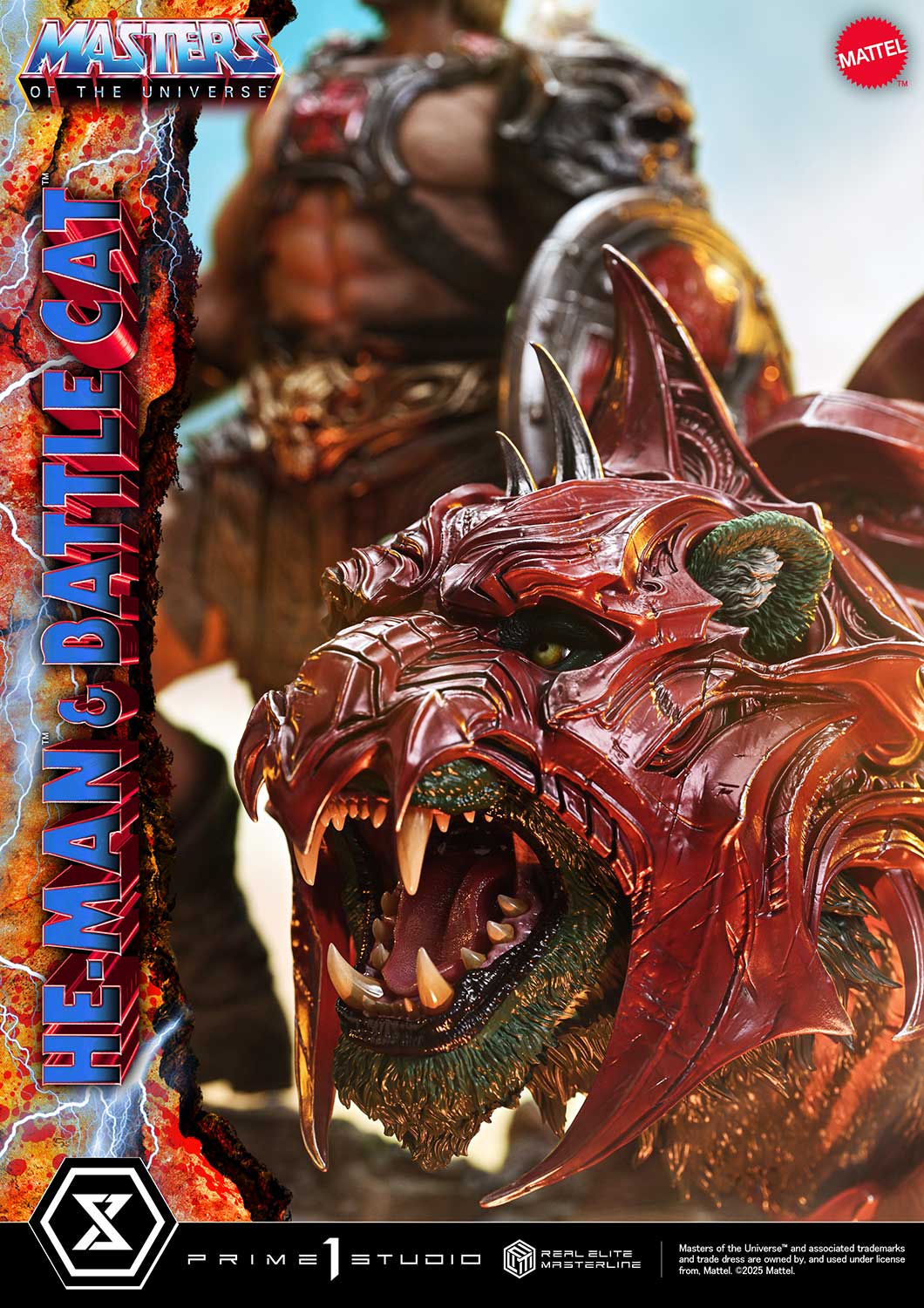 Prime 1 Studio Master of the Universe - He Man and Battle Cat REMMOU-01