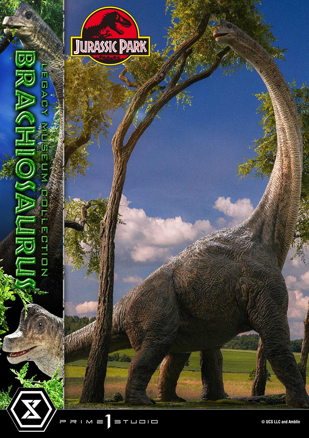 PRE ORDER - Prime 1 Studio LMCJWF-05: Legacy Museum Collection Jurassic Park (Film) Brachiosaurus 1/15 scale