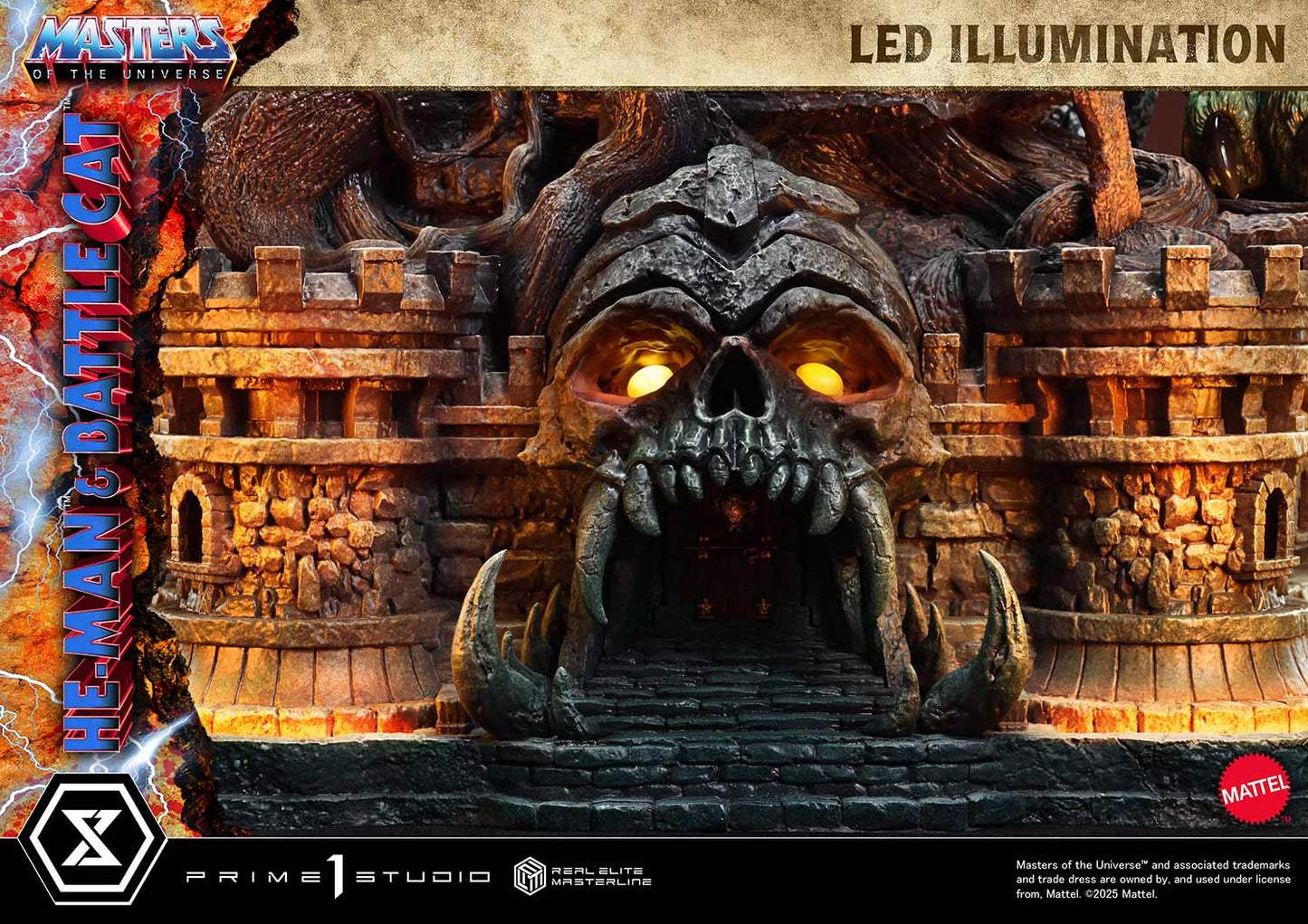 Prime 1 Studio Master of the Universe - He Man and Battle Cat REMMOU-01