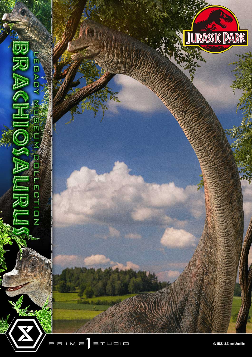 PRE ORDER - Prime 1 Studio LMCJWF-05: Legacy Museum Collection Jurassic Park (Film) Brachiosaurus 1/15 scale