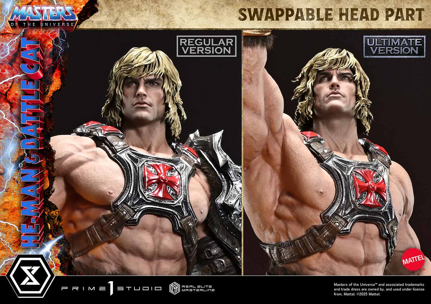 Prime 1 Studio Master of the Universe - He Man and Battle Cat REMMOU-01UTS
