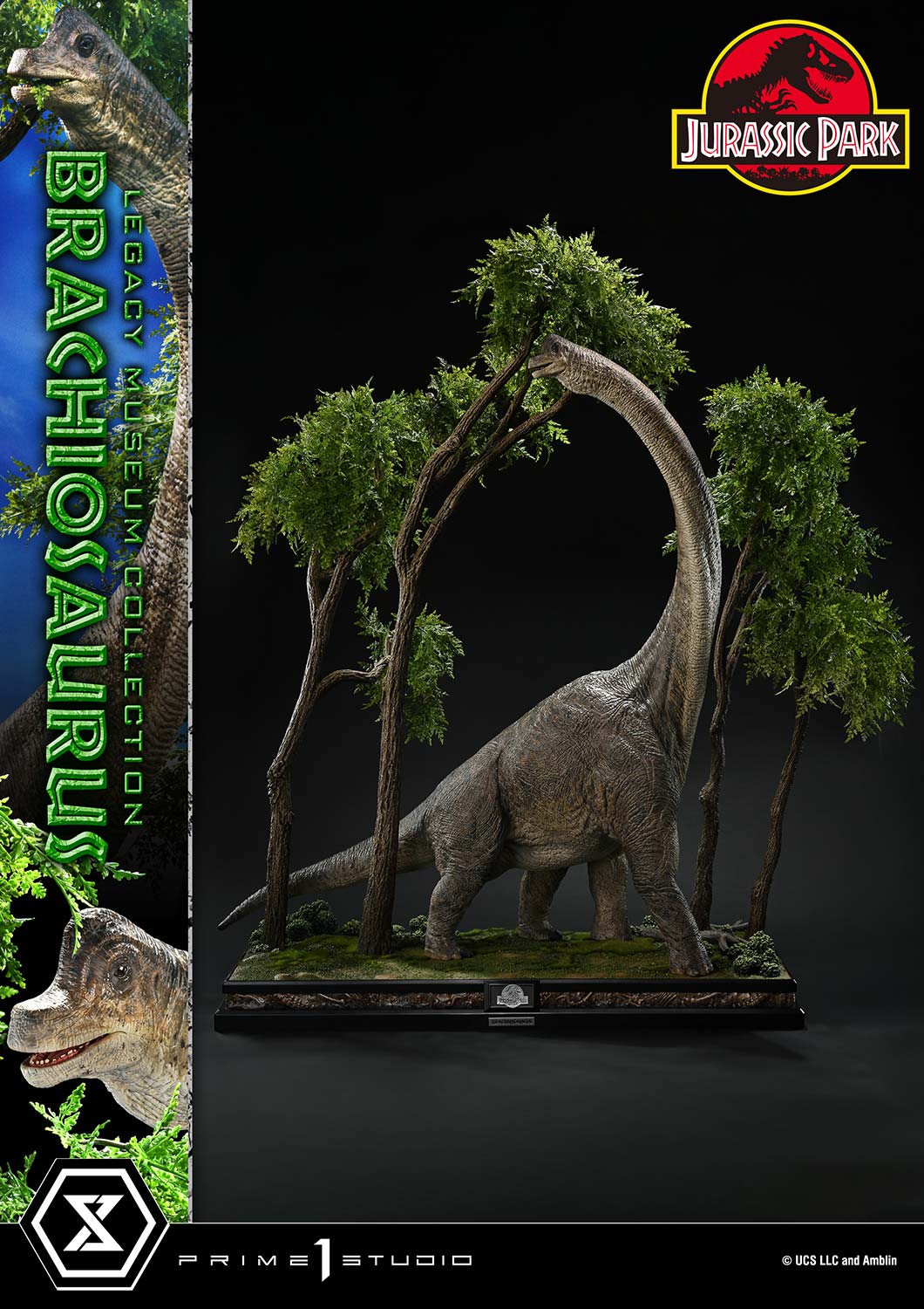 PRE ORDER - Prime 1 Studio LMCJWF-05: Legacy Museum Collection Jurassic Park (Film) Brachiosaurus 1/15 scale