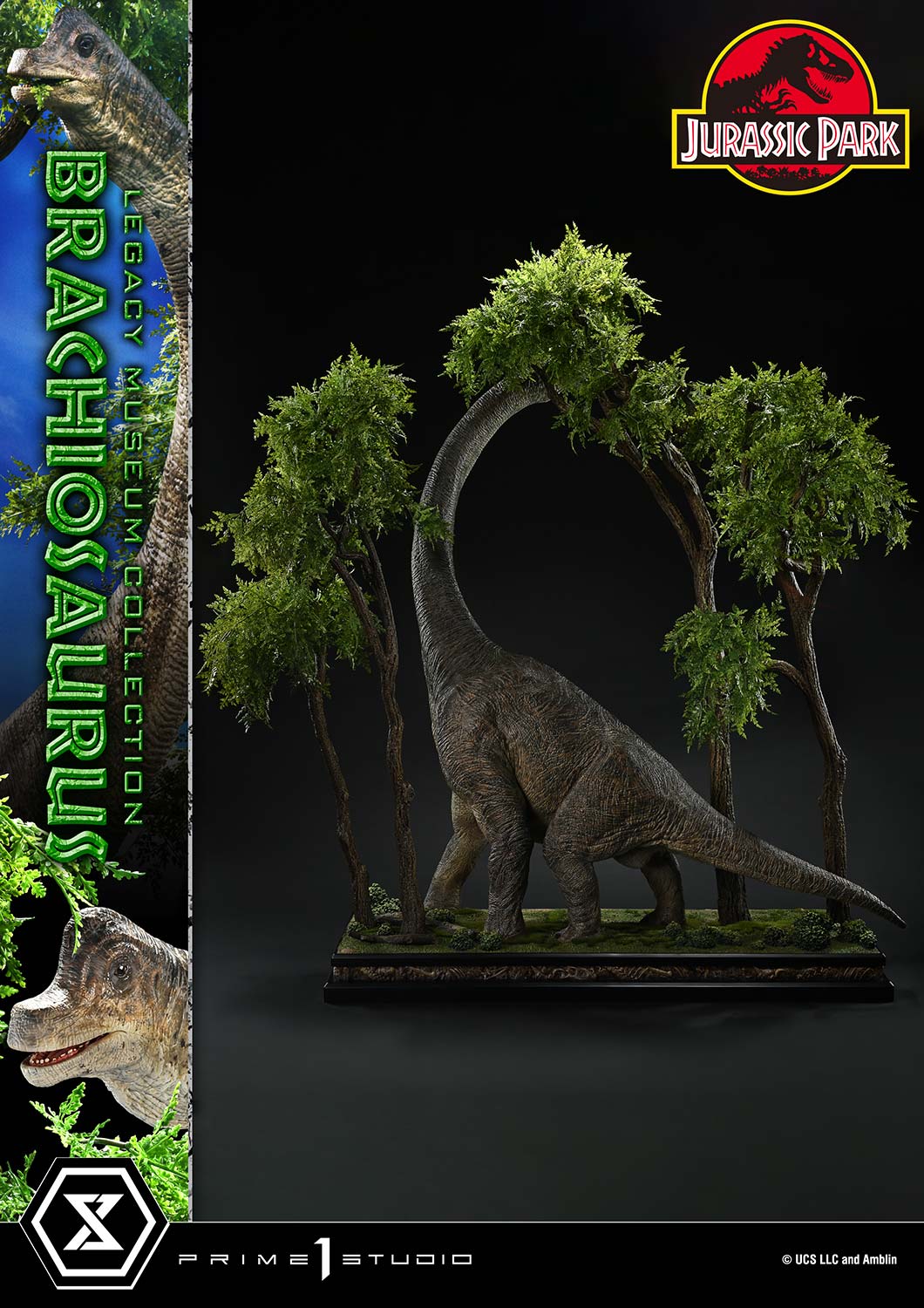 PRE ORDER - Prime 1 Studio LMCJWF-05: Legacy Museum Collection Jurassic Park (Film) Brachiosaurus 1/15 scale
