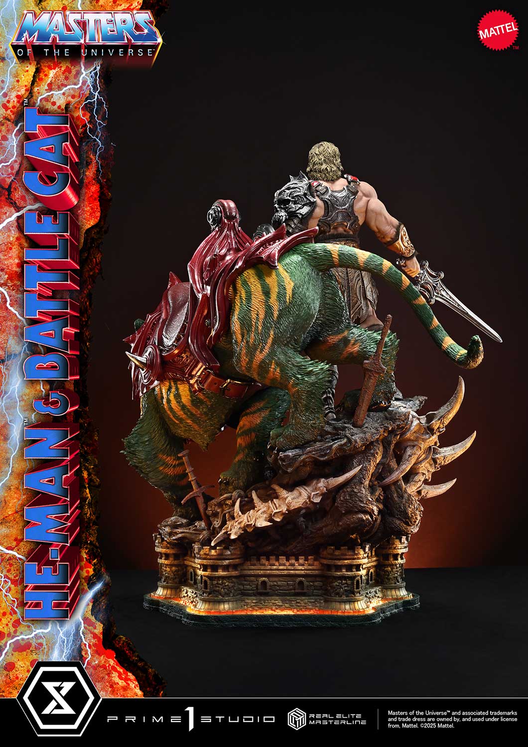 Prime 1 Studio Master of the Universe - He Man and Battle Cat REMMOU-01