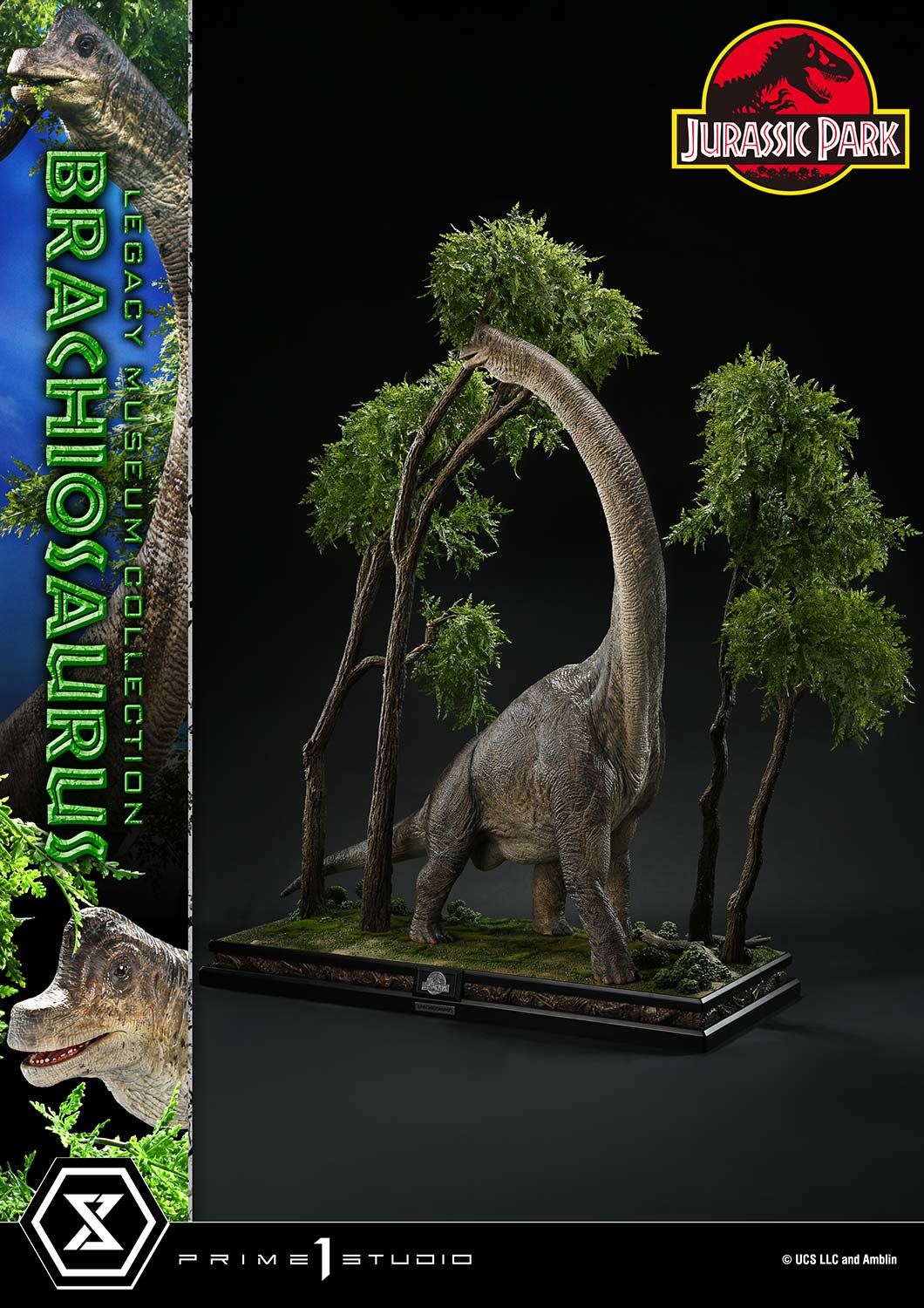PRE ORDER - Prime 1 Studio LMCJWF-05: Legacy Museum Collection Jurassic Park (Film) Brachiosaurus 1/15 scale