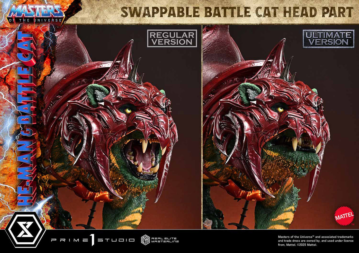 Prime 1 Studio Master of the Universe - He Man and Battle Cat REMMOU-01UTS