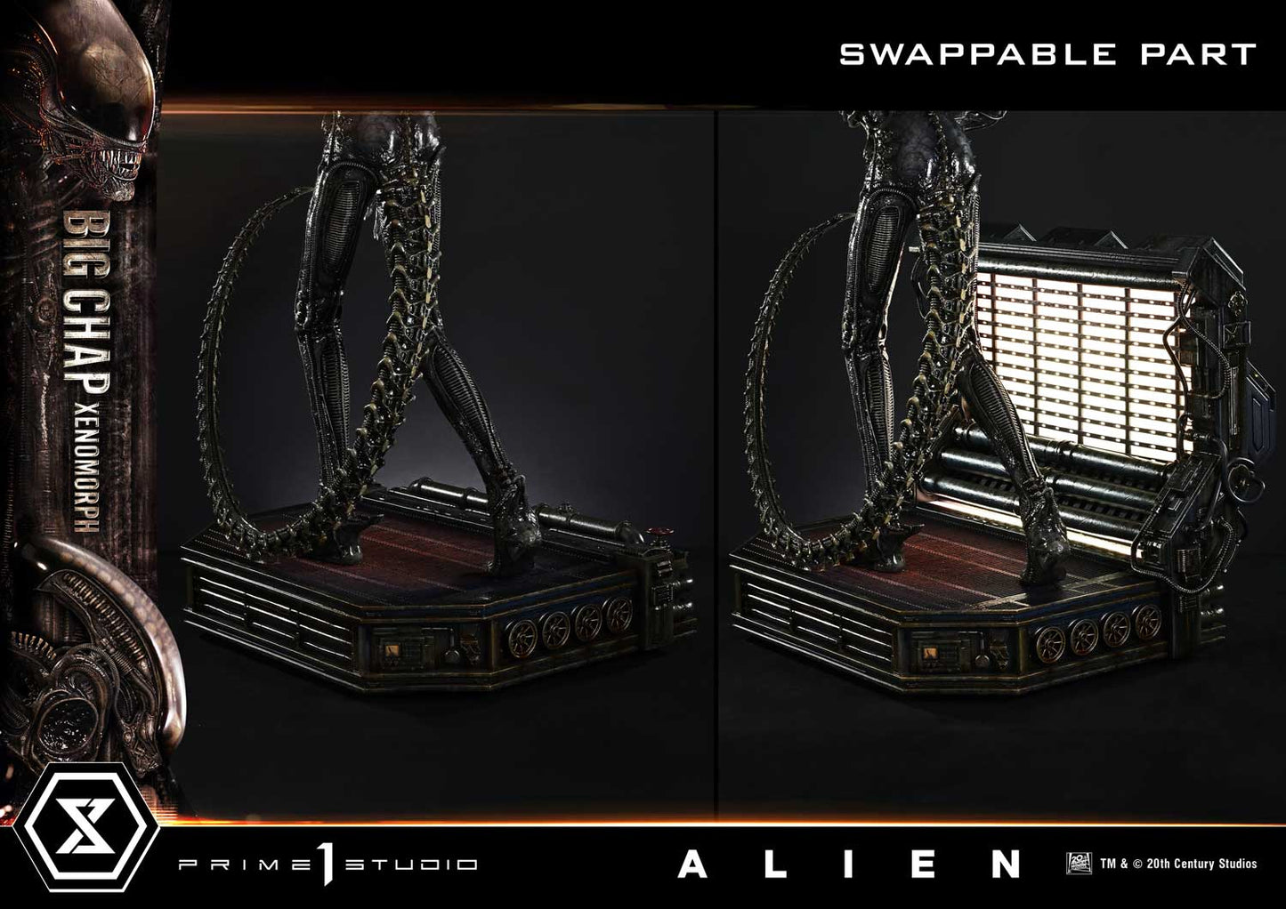 Prime 1 Studio Museum Masterline XL Alien (Film) Big Chap Xenomorph