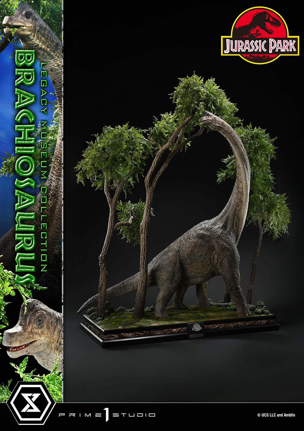 PRE ORDER - Prime 1 Studio LMCJWF-05: Legacy Museum Collection Jurassic Park (Film) Brachiosaurus 1/15 scale