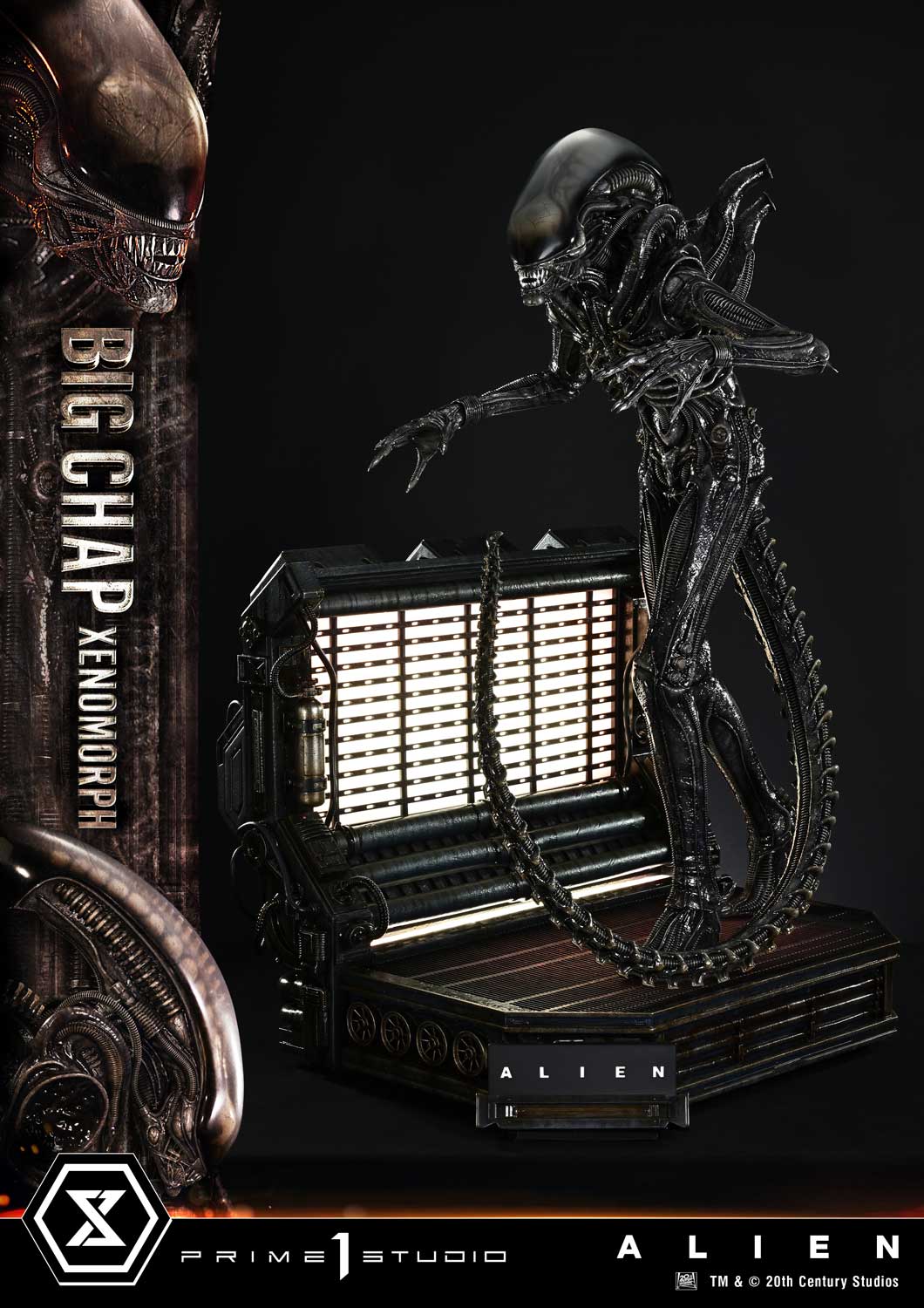 Prime 1 Studio Museum Masterline XL Alien (Film) Big Chap Xenomorph