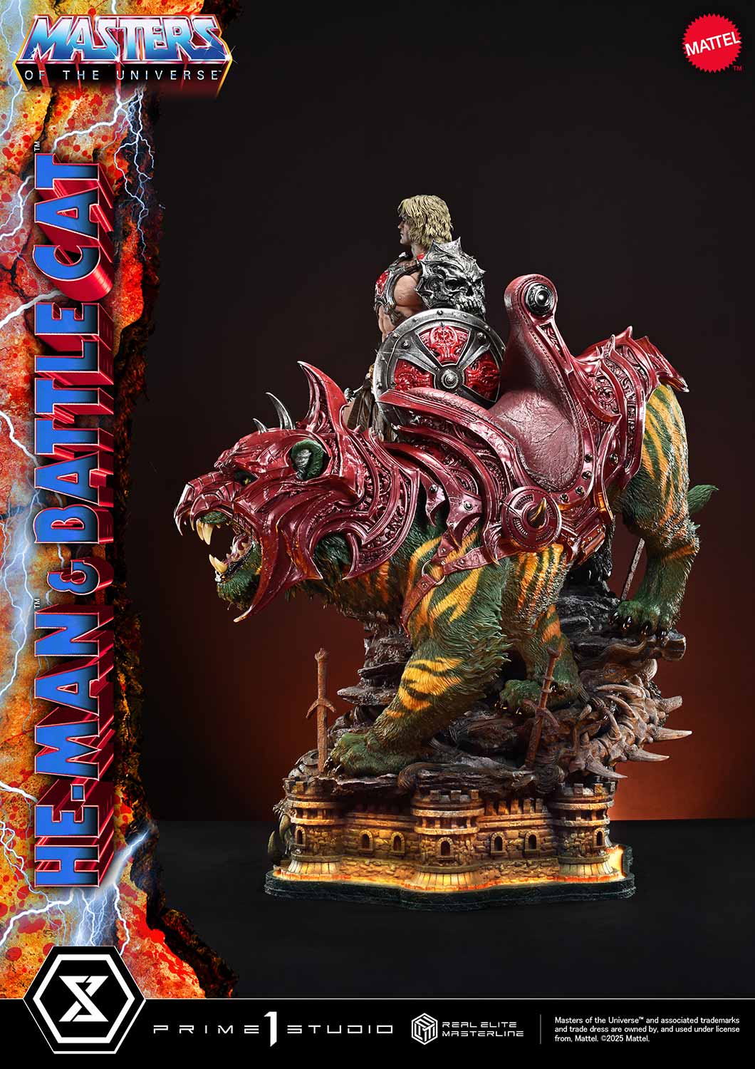 Prime 1 Studio Master of the Universe - He Man and Battle Cat REMMOU-01
