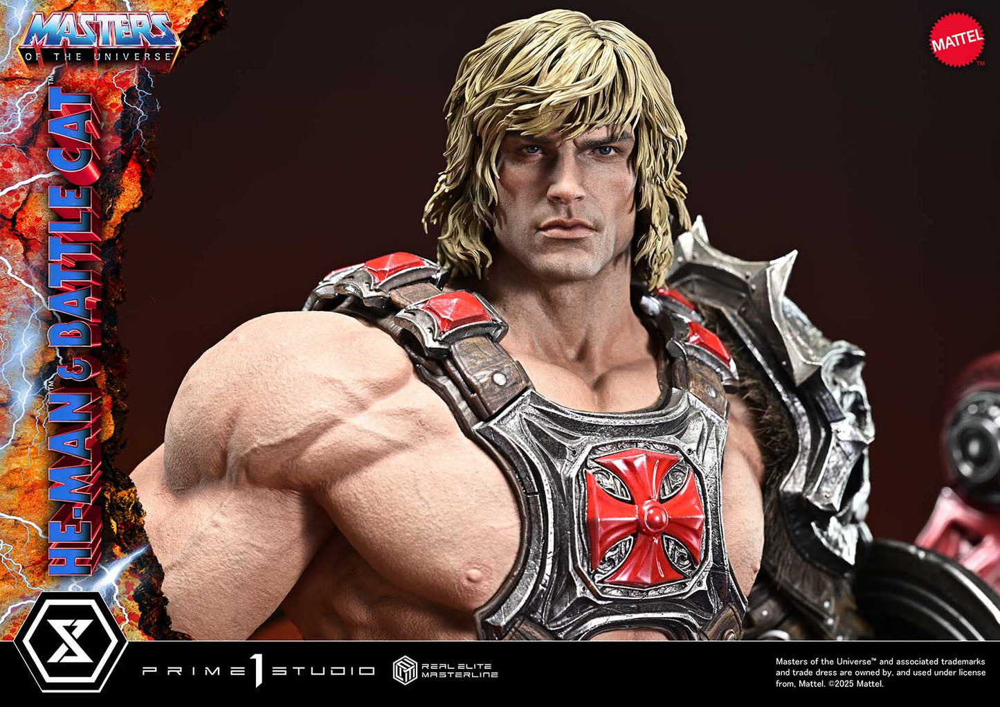 Prime 1 Studio Master of the Universe - He Man and Battle Cat REMMOU-01